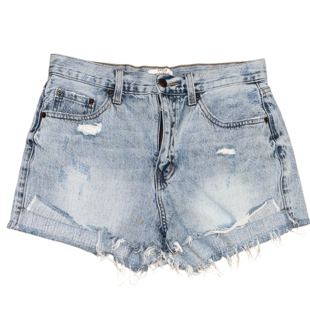 Pistola Kylee Relaxed High Rise Cuffed Jean Short St Tropez